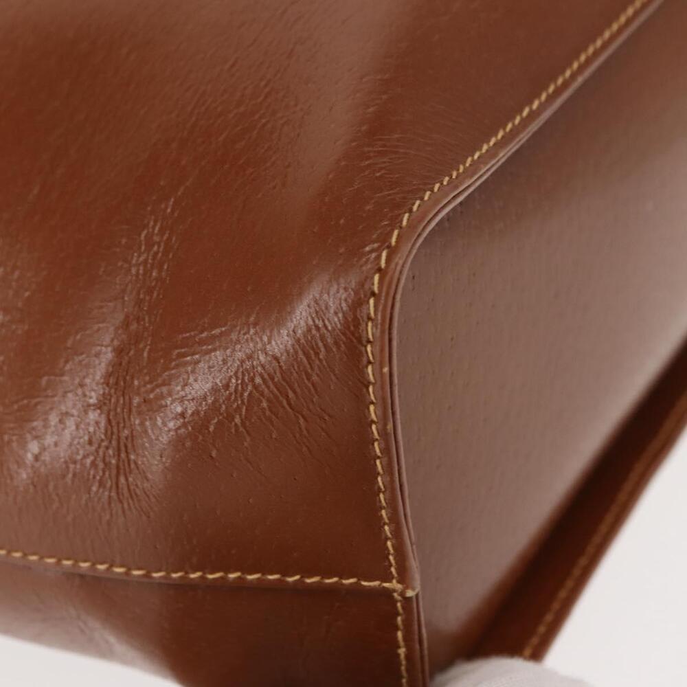 GUCCI Shoulder Bag Leather Brown Auth ep10968 - Picture 9 of 16